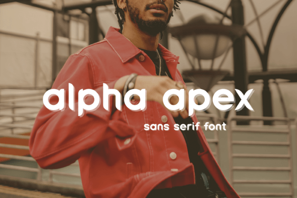 Alpha Apex: A Bold Sans Serif Font for Modern Branding