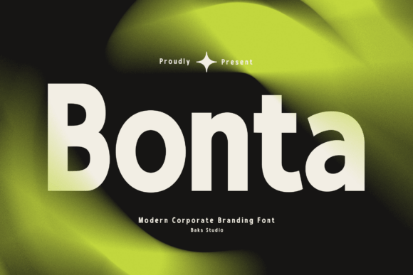Bonta: A Bold Sans Serif Font for Maker Branding and Product Design