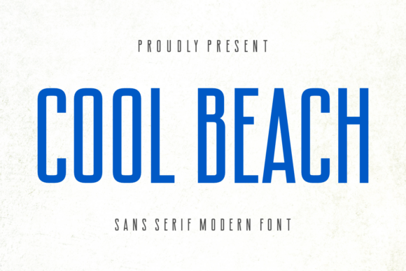 Cool Beach: A Modern Sans Serif Font for Elegant Editorial Design