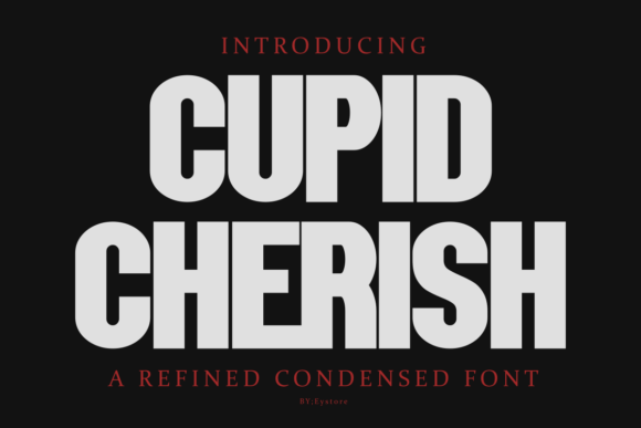 Cupid Cherish: A Refined Sans Serif Font for Elegant Editorial Design