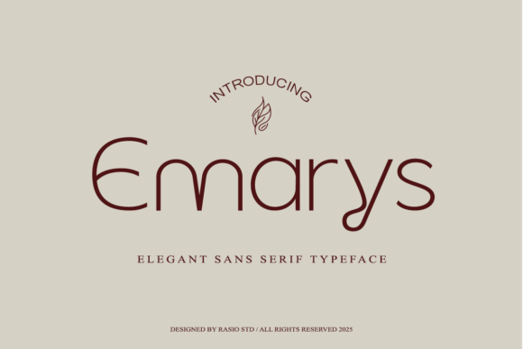 Emarys: A Refined Sans Serif Font for Modern Marketing Design