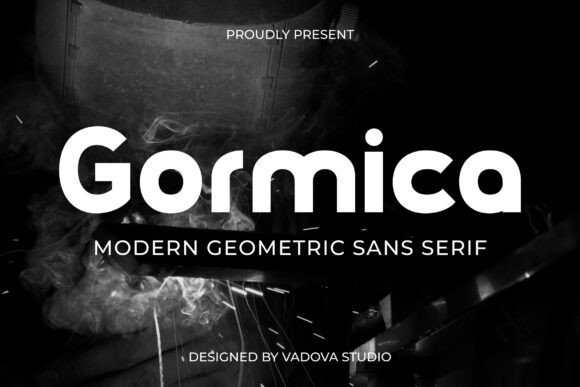 Gormica: A Bold Sans Serif Font for Editorial Design and Digital Publishing