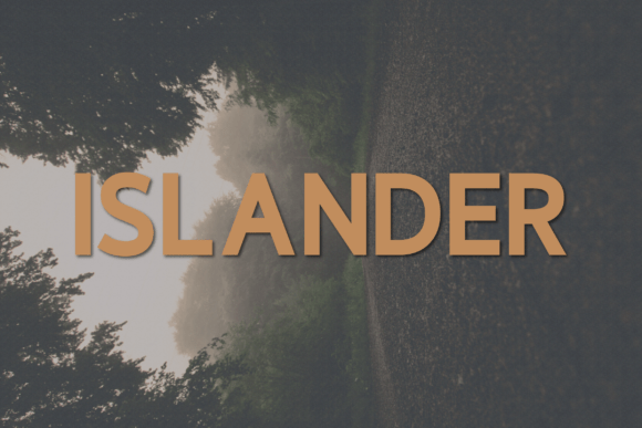 Islander: A Classy Sans Serif Font for Crafters and Sellers