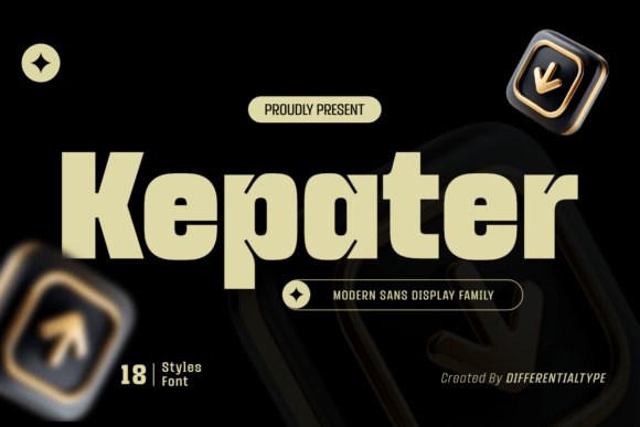 Kepater: A Modern Sans Serif Font for Business Branding