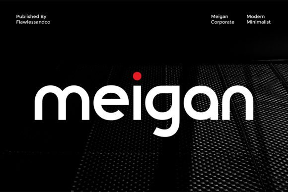 Meigan: A Modern Sans Serif Font for Professional Web and Brand Design