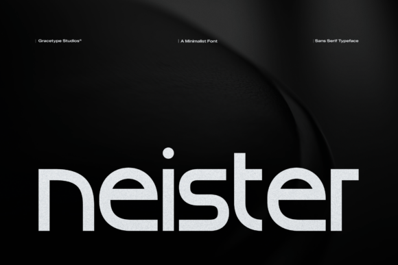 Neister Font: Modern Minimalism for Designers