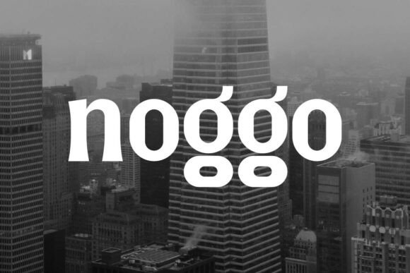 Noggo: A Bold Sans Serif Font for Modern Editorial Design