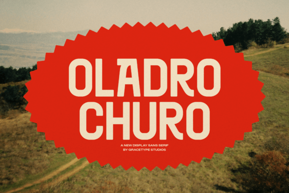 Oladro Churo: A Bold Sans Serif for Editorial Impact