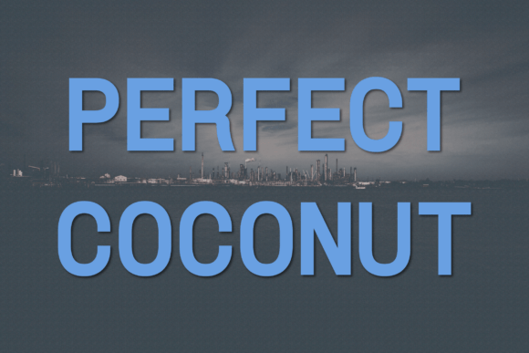 Perfect Coconut: A Classy Sans Serif Font for Modern Branding Projects