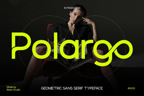 Polargo: A Bold Sans Serif Font for Modern Editorial Design