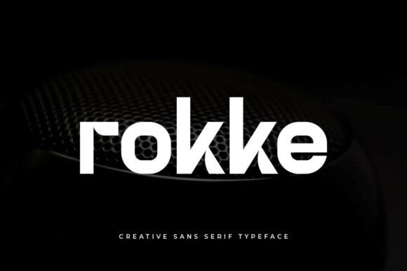 Rokke: A Modern Sans Serif Font for Bold Branding