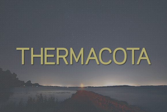 Thermacota: A Modern Sans Serif Font for Elegant Editorial Design